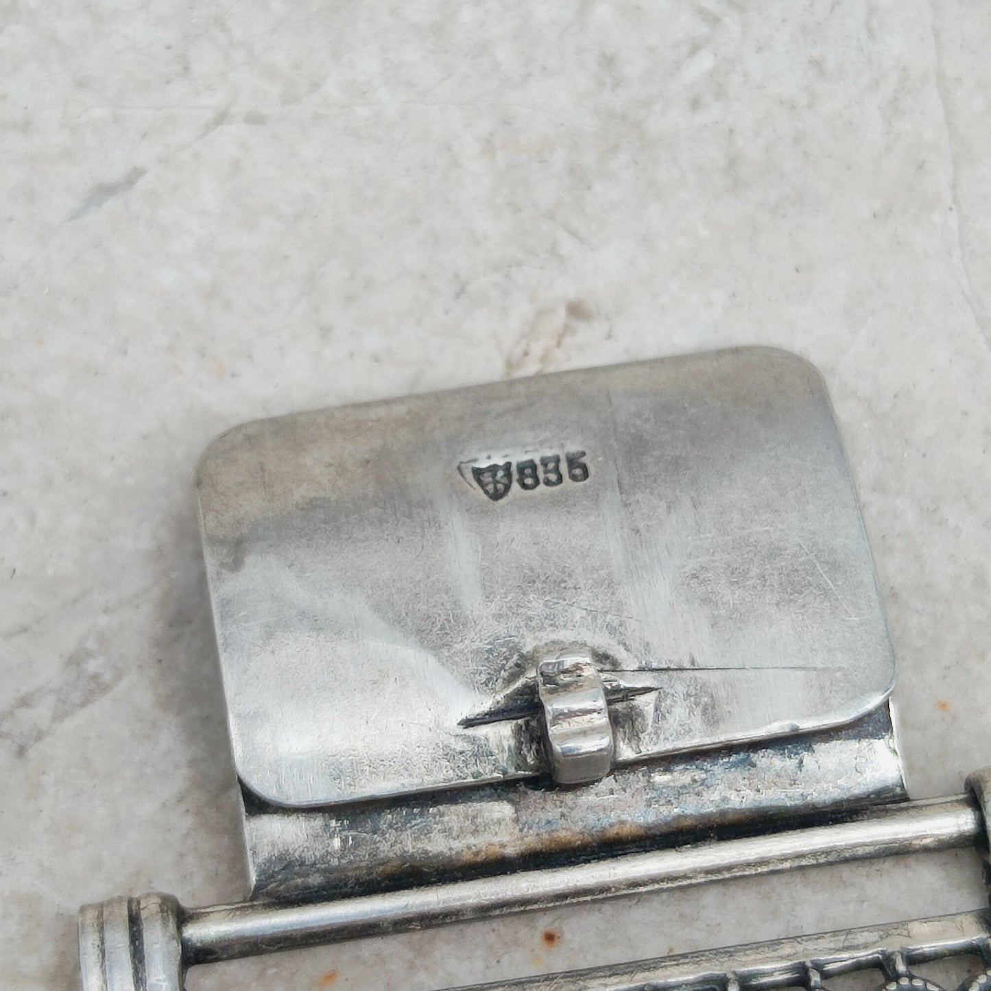 Vintage 835 Silver Bracelet by Knödler Friedrich