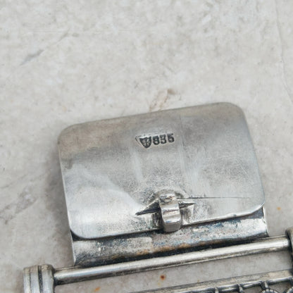 Vintage 835 Silver Bracelet by Knödler Friedrich