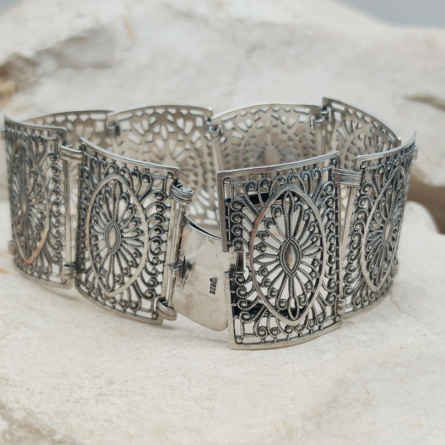 Vintage 835 Silver Bracelet by Knödler Friedrich