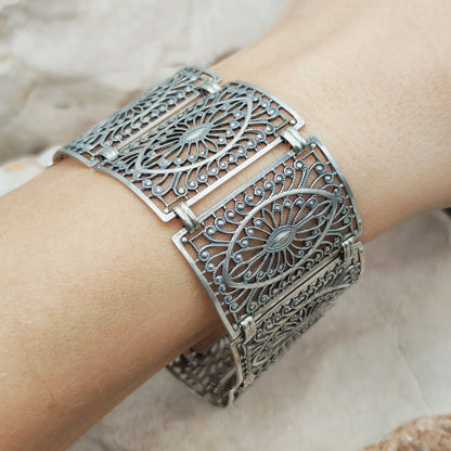 Vintage 835 Silver Bracelet by Knödler Friedrich