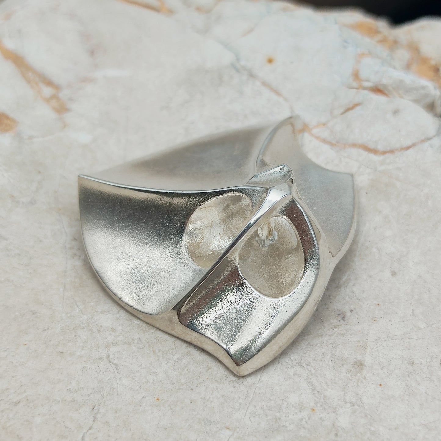 Labyrinth Brooch by Bjorn Weckström for Lapponia