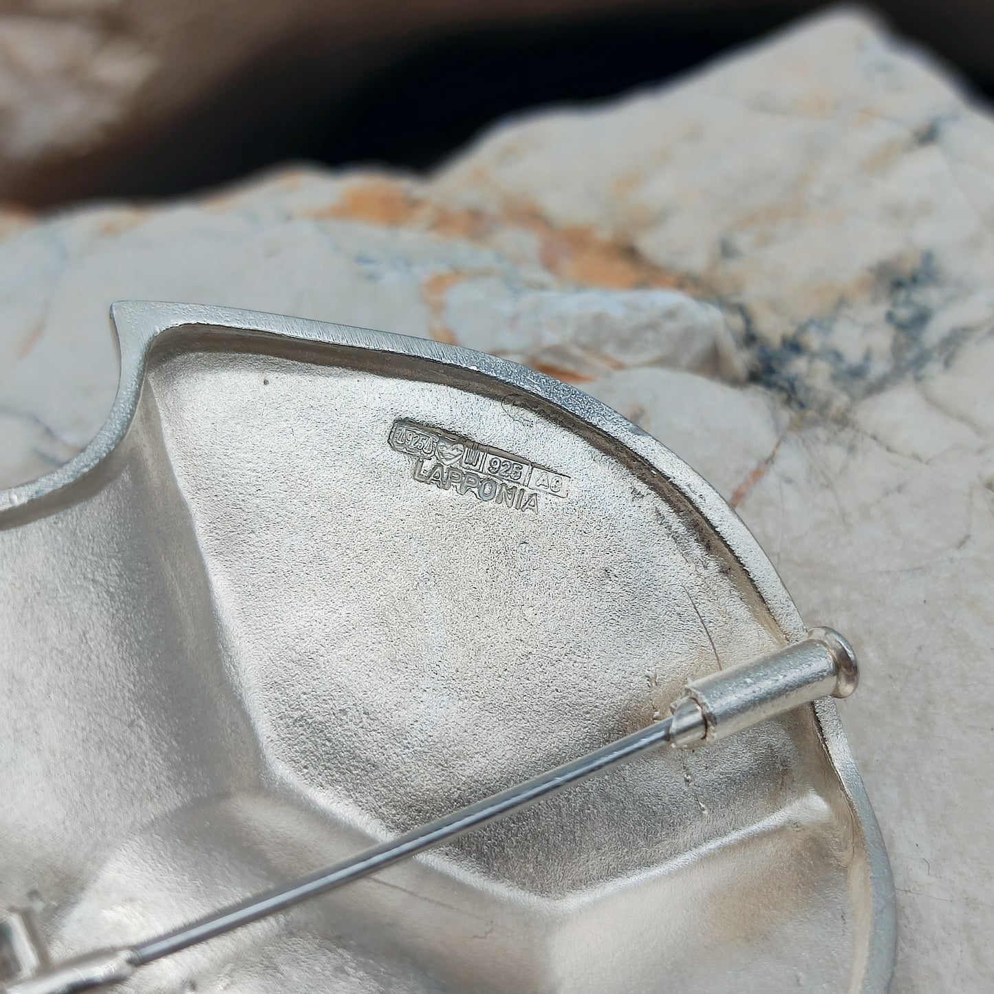 Labyrinth Brooch by Bjorn Weckström for Lapponia