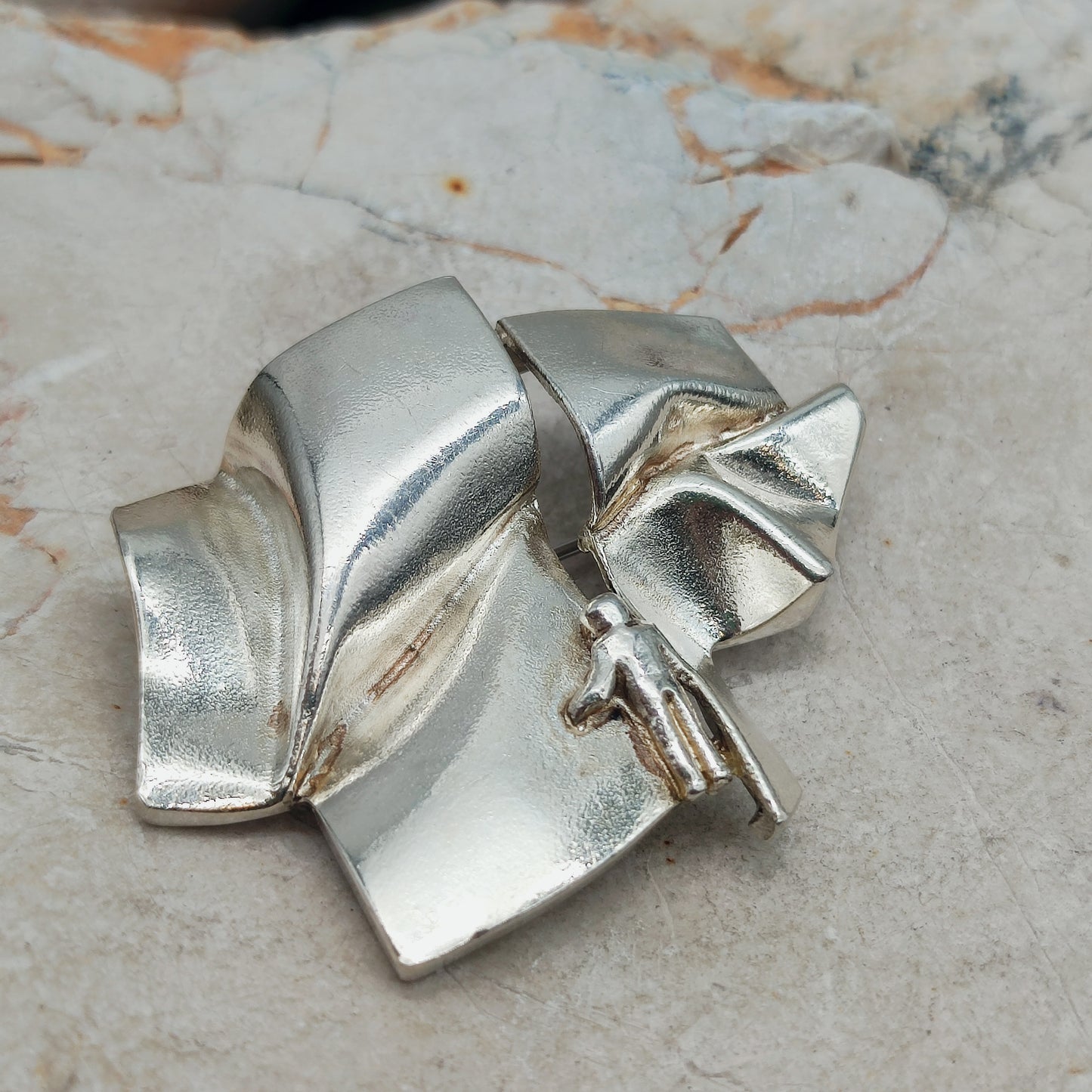 Stranger on Io Brooch by Bjorn Weckström for Lapponia