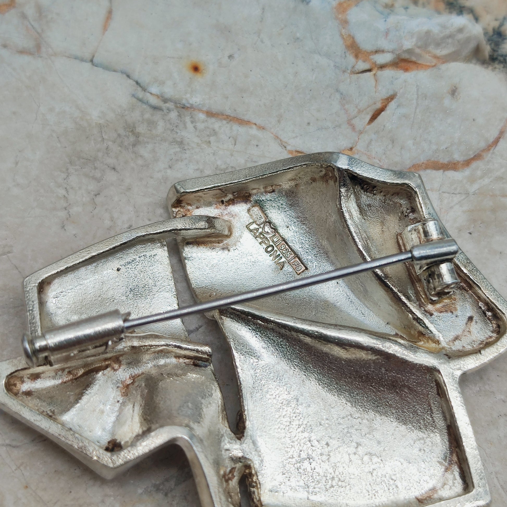 Veiligheidssluiting met buisje Lapponia broche