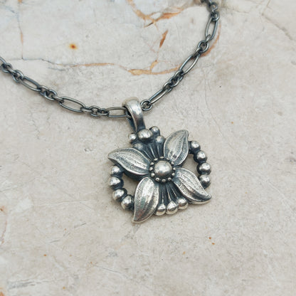 Silver Heritage pendant 1998 by Georg Jensen