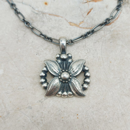 Silver Heritage pendant 1998 by Georg Jensen