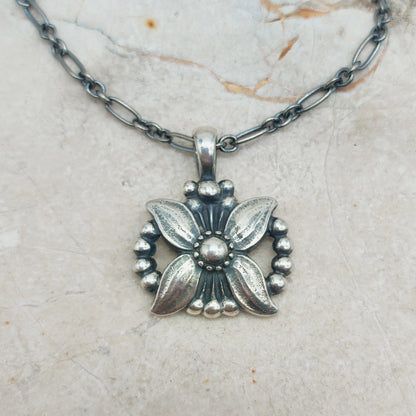 Silver Heritage pendant 1998 by Georg Jensen