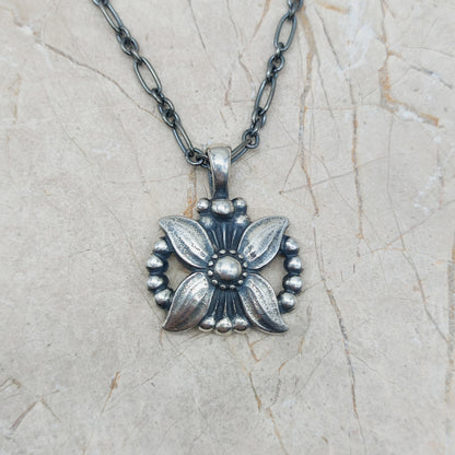 Silver Heritage pendant 1998 by Georg Jensen