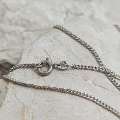 Vintage 1930's Art Deco Silver Pendant