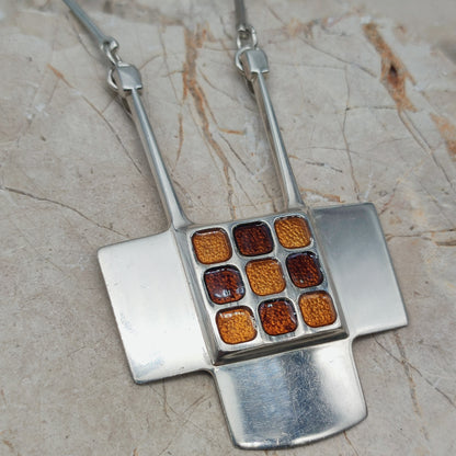 Enamel Pendant by Bjørn Sigurd Østern for David-Andersen