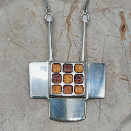 Enamel Pendant by Bjørn Sigurd Østern for David-Andersen