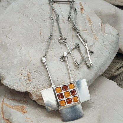 Enamel Pendant by Bjørn Sigurd Østern for David-Andersen