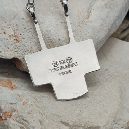 Enamel Pendant by Bjørn Sigurd Østern for David-Andersen