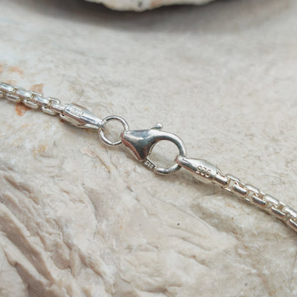 Vintage Modernist Silver Necklace with Amethyst by Kultaseppä Salovaara