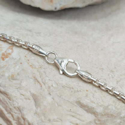 Vintage Modernist Silver Necklace with Amethyst by Kultaseppä Salovaara