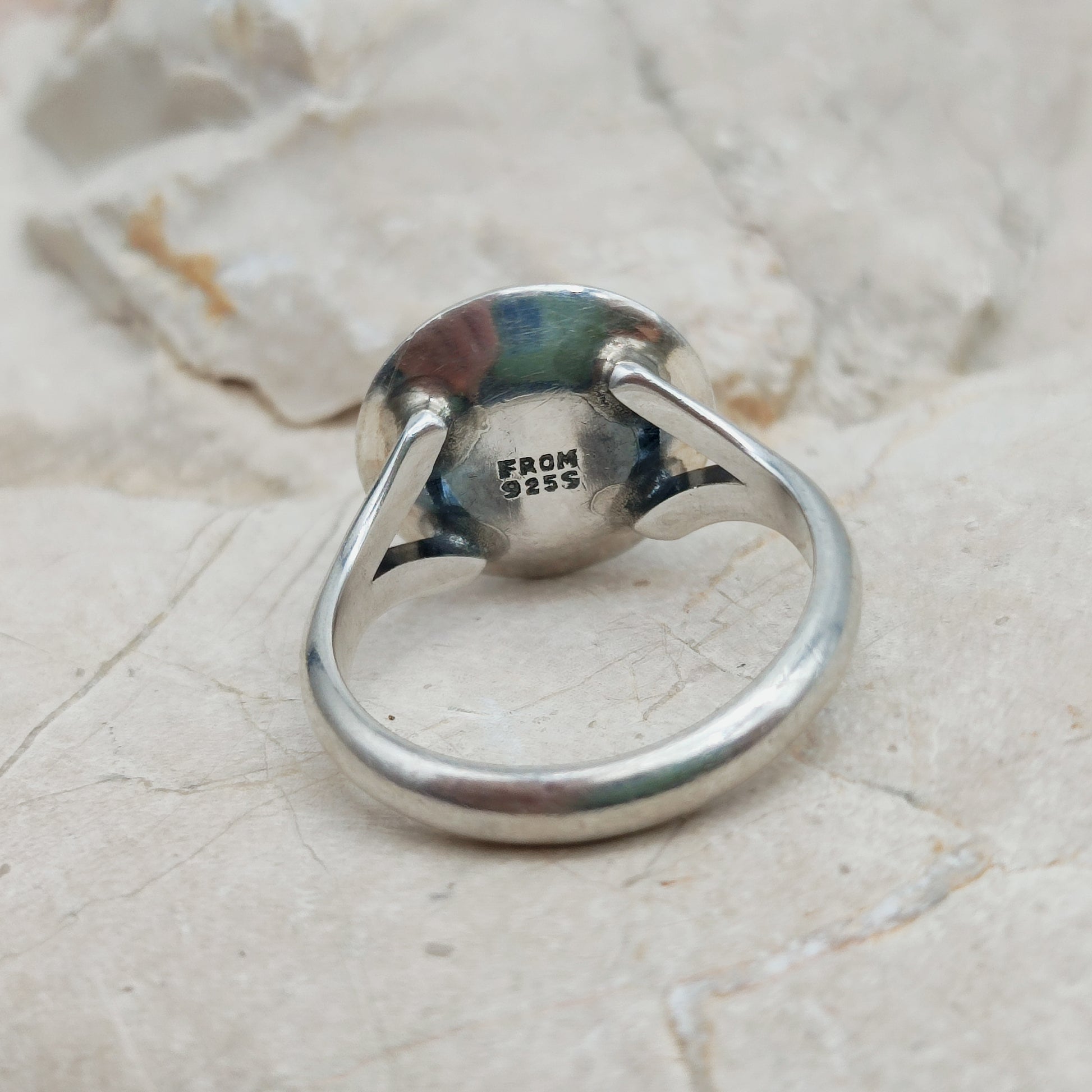 Binnenzijde ring met keurmerk From 925S