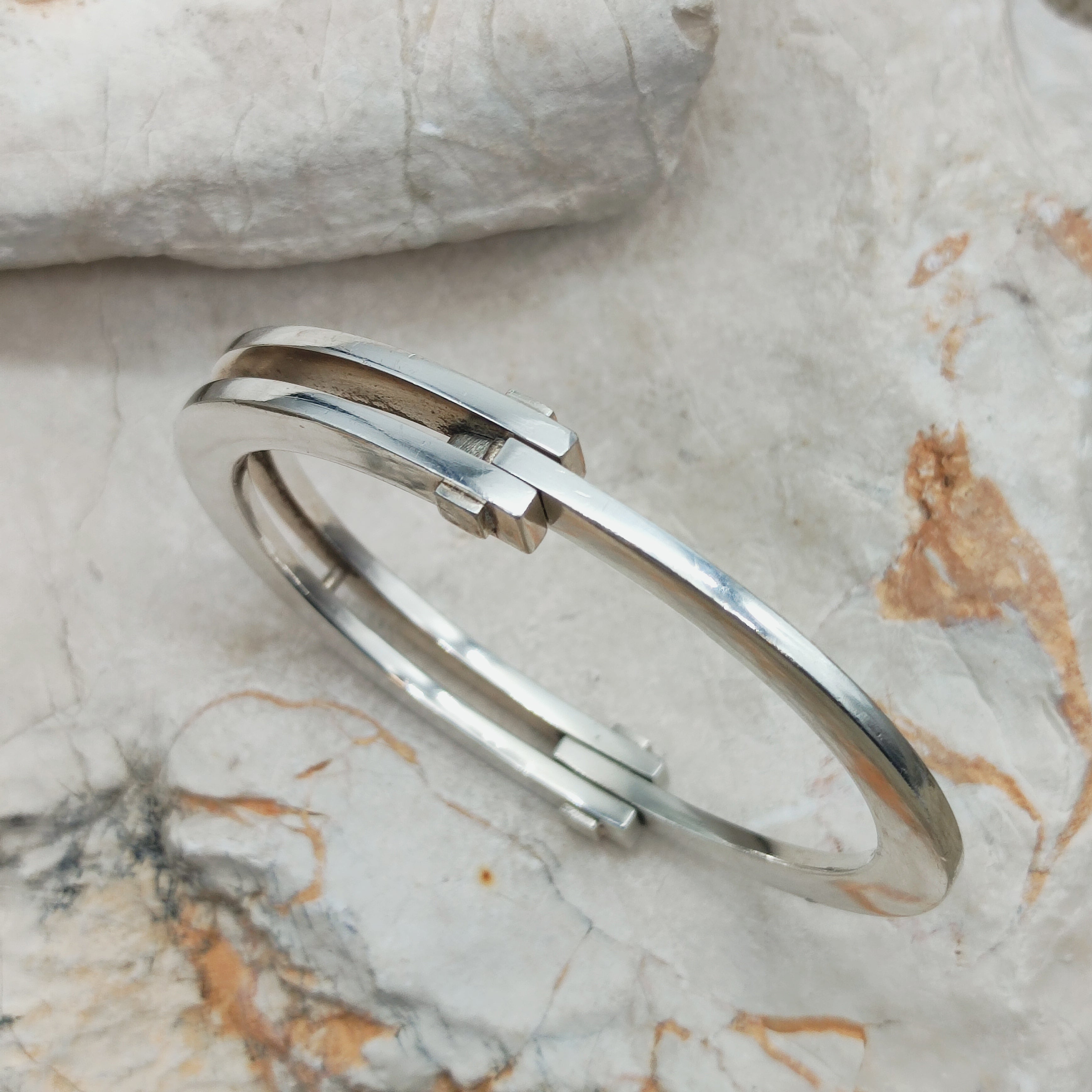 Vintage Silver Bracelet by Hans Hansen – Feniks
