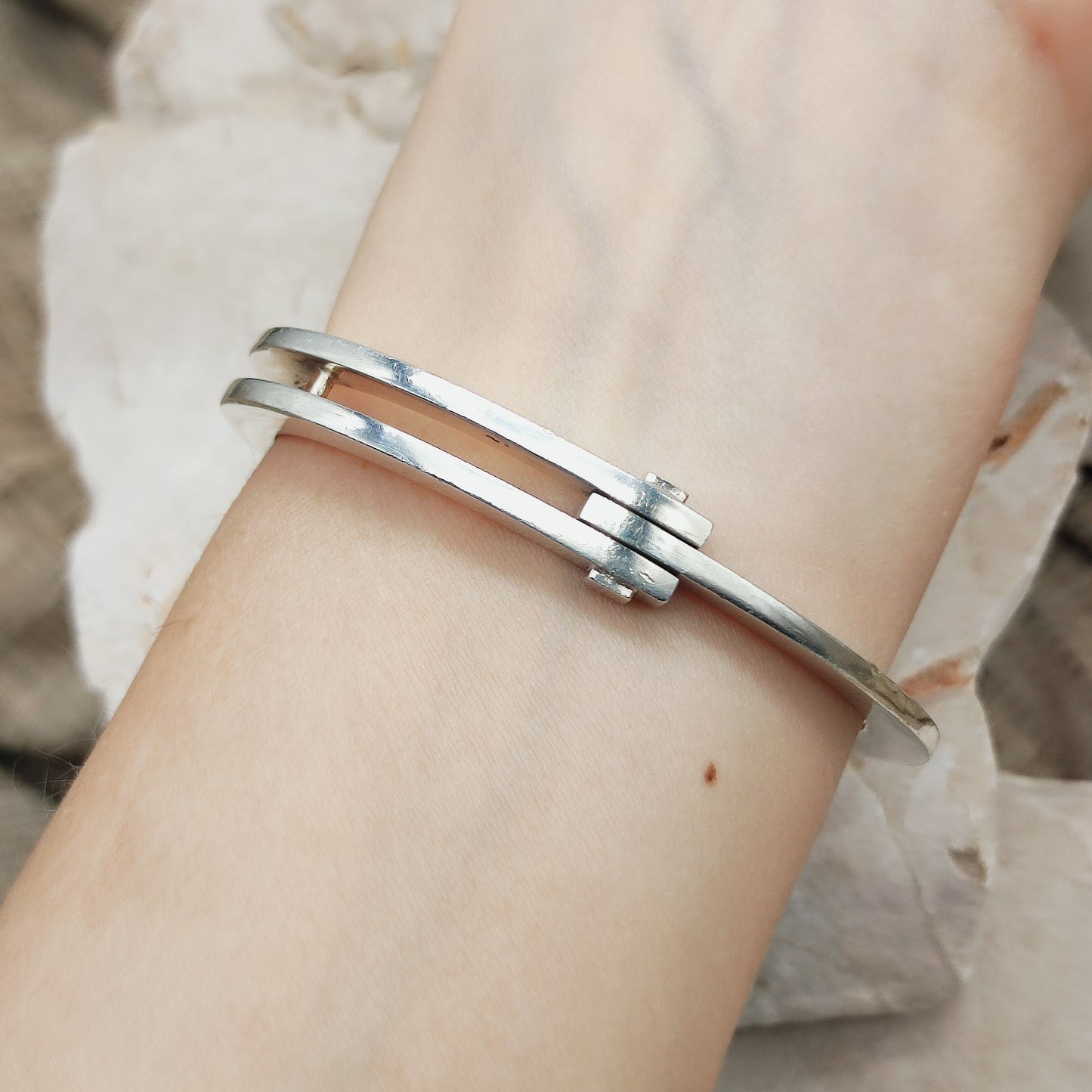 Vintage Silver Bracelet by Hans Hansen