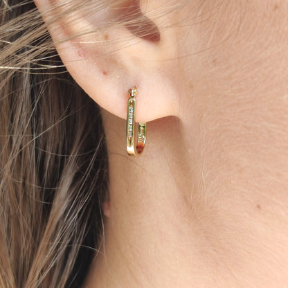 Vintage Diamond earrings in 9 Carat Gold