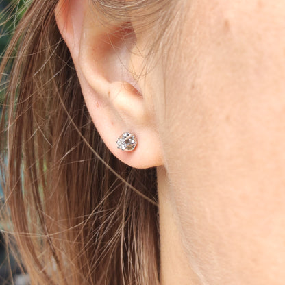 Vintage Diamond Earrings in 14 Carat Gold