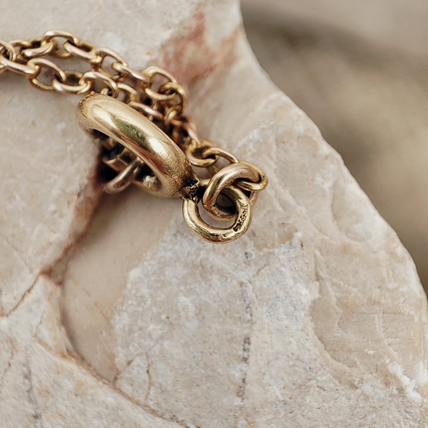 Antique Victorian Lavalier Necklace with Peridot, Topaz and Seed Pearls in 14 & 15 Carat gold