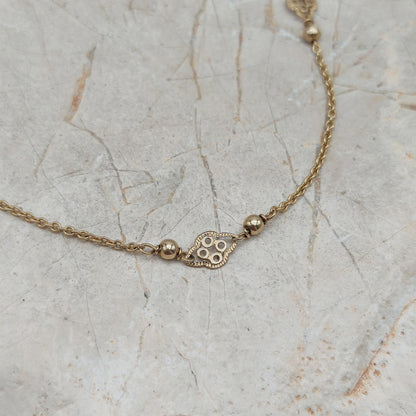Vintage necklace in 8 Carat Gold by Friedrich Binder