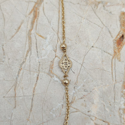 Vintage necklace in 8 Carat Gold by Friedrich Binder