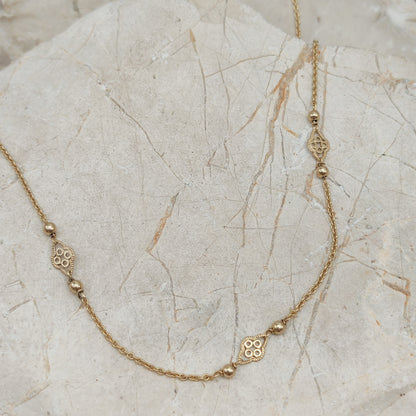 Vintage necklace in 8 Carat Gold by Friedrich Binder