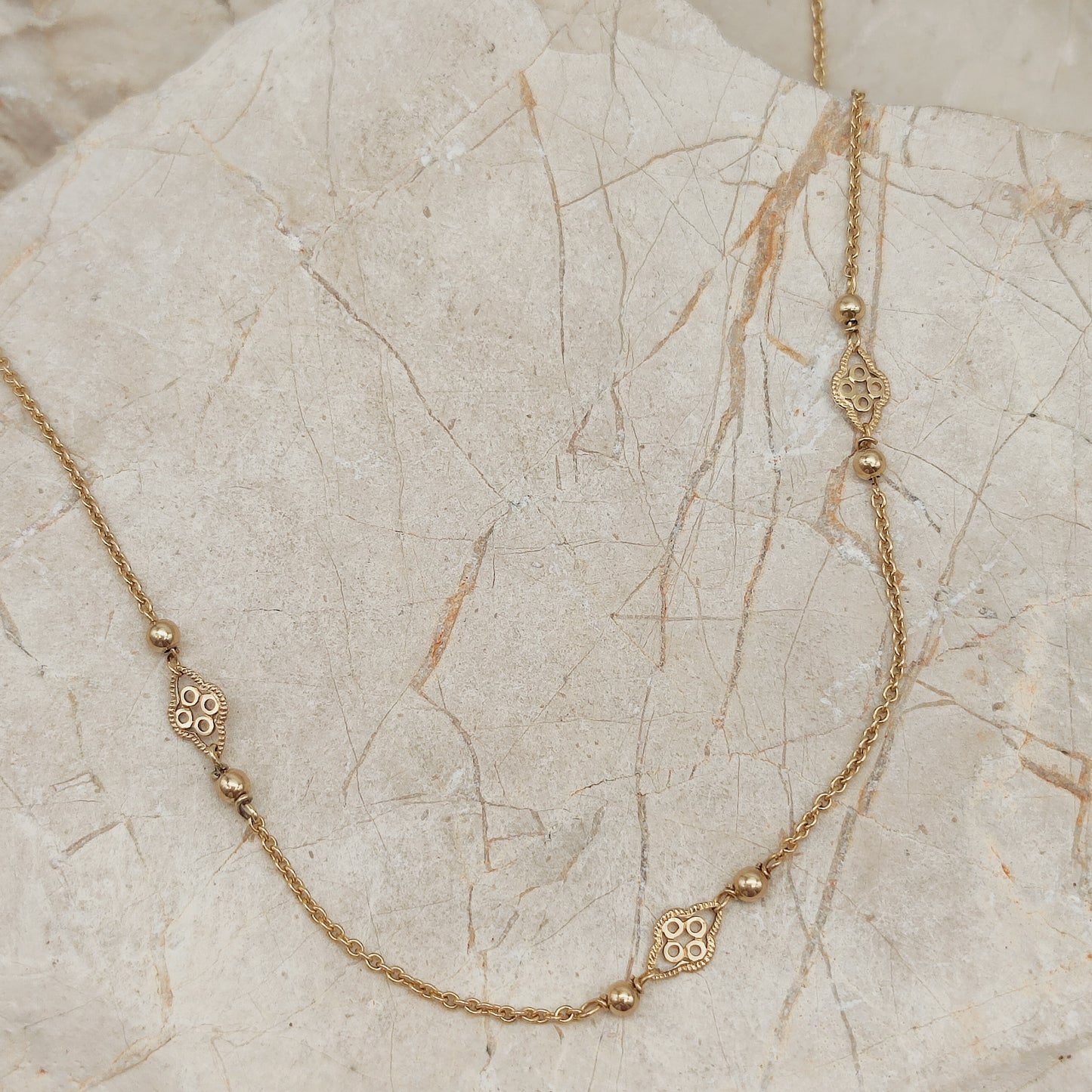 8 karaat gouden ankerschakelketting van Friedrich Binder