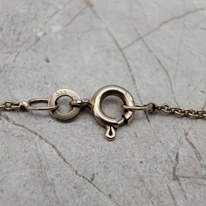 Vintage necklace in 8 Carat Gold by Friedrich Binder