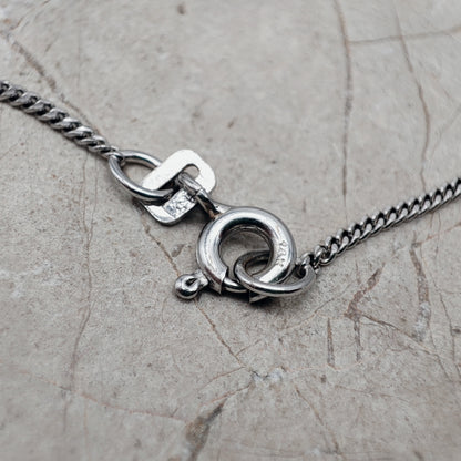 Essential 14 Carat White Gold Chain 42cm