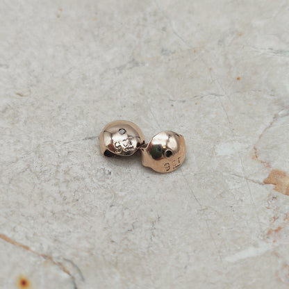 Antique Opal Earrings in 9 Carat red Gold