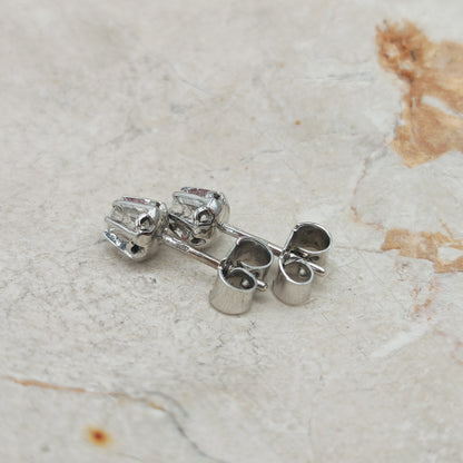 Vintage Diamond Earrings in 14 Carat Gold