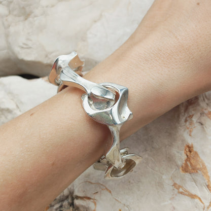 Vintage Lapponia Kang’s Chain Bracelet by Björn Weckström 1976