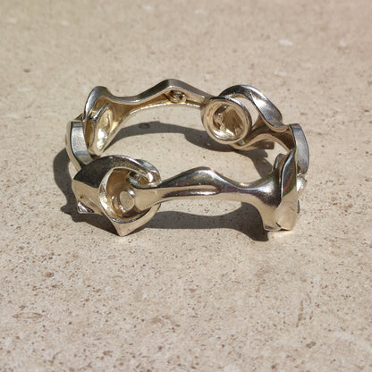 Vintage Lapponia Kang’s Chain Bracelet by Björn Weckström 1976