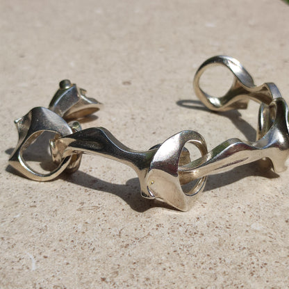 Vintage Lapponia Kang’s Chain Bracelet by Björn Weckström 1976