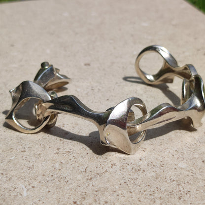Vintage Lapponia Kang’s Chain Bracelet by Björn Weckström 1976