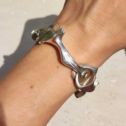 Vintage Lapponia Kang’s Chain Bracelet by Björn Weckström 1976