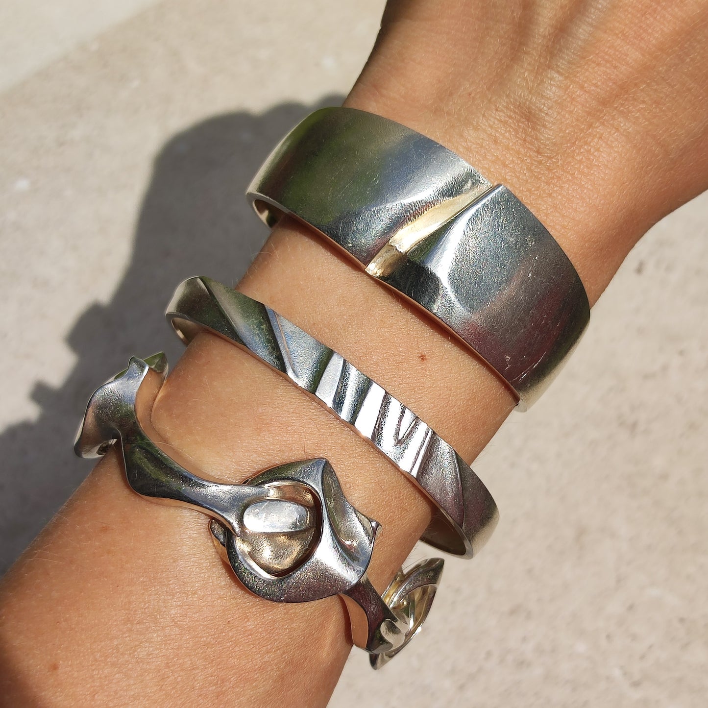 Vintage Lapponia Kang’s Chain Bracelet by Björn Weckström 1976