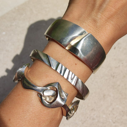 Vintage Lapponia Kang’s Chain Bracelet by Björn Weckström 1976