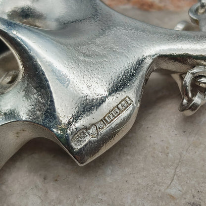 Lapponia hallmarks and A8 date mark for 1978 on the pendant