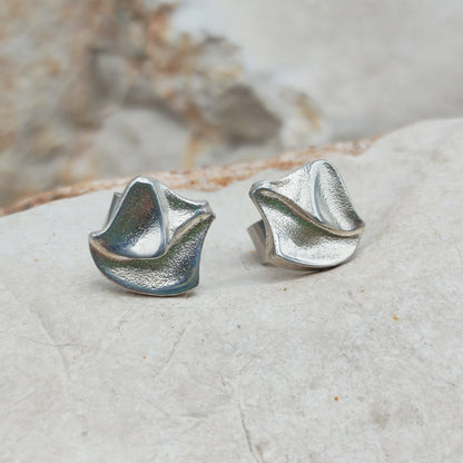 Silver Fylgia Earrings by Björn Weckström for Lapponia