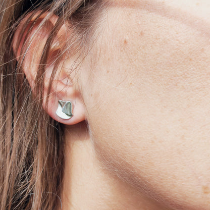 Silver Fylgia Earrings by Björn Weckström for Lapponia