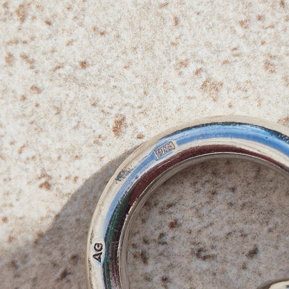 Vintage Hermès Chaîne d’Ancre Grand Modèle Sterling Silver Bracelet circa 1980