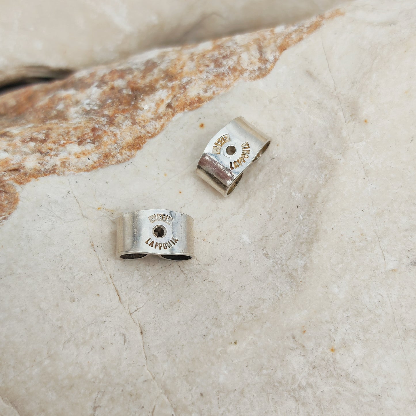 Lapponia Ibis Sterling Silver Drop Earrings by Zoltan Popovits, 1991