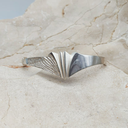 Snowfly Silver Cuff Bracelet by Matti J. Hyvärinen for Sirokoru