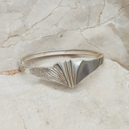 Snowfly Silver Cuff Bracelet by Matti J. Hyvärinen for Sirokoru