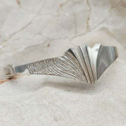 Snowfly Silver Cuff Bracelet by Matti J. Hyvärinen for Sirokoru