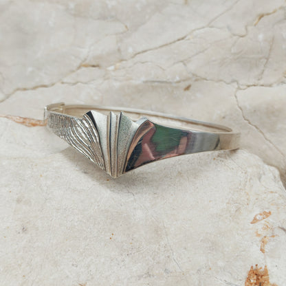 Snowfly Silver Cuff Bracelet by Matti J. Hyvärinen for Sirokoru