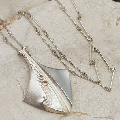 Chilled Champagne Sterling Silver Necklace by Matti J. Hyvärinen for Sirokoru